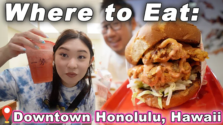 Downtown Honolulu Food Tour! || [Oahu, Hawaii] Bob...