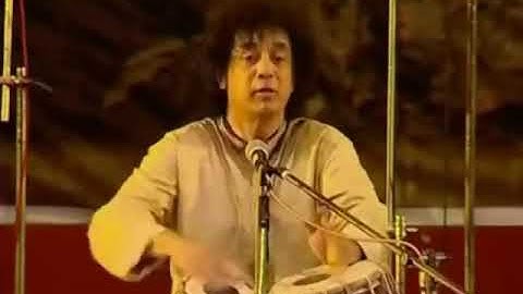 Ustad Zakir Hussain and Pt.Ajay Joglekar , ghode ki chal ka rela classical tabla