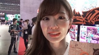 東京ゲームショウに 天使 がいた 皆藤愛子似のコンパニオンに注目 Tokyo Game Show15 Youtube