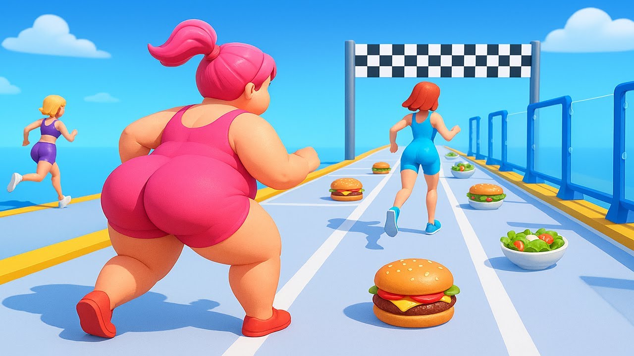 Twerk Race 3D — Fun Run Game! | Crazy Obstacle Course & Epic Twerk Battles - EP 24