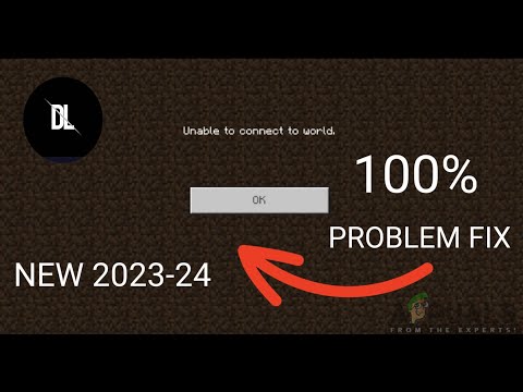 Minecraft unable to connect The World problem fix For Mobile u0026 Pc #minecraft #solution