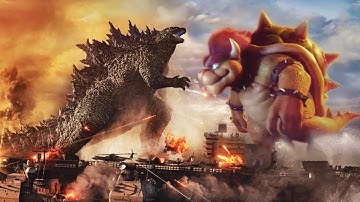 Godzilla VS Bowser