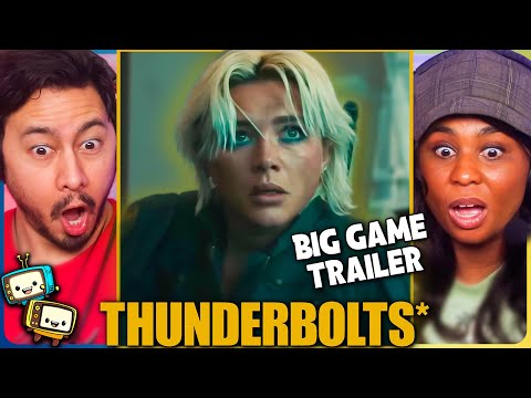 THUNDERBOLTS* Trailer Reaction! | Big Game Trailer | Florence Pugh | Sebastian Stan w/ Jaby Koay