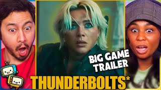 THUNDERBOLTS* Trailer Reaction! | Big Game Trailer | Florence Pugh | Sebastian Stan w/ Jaby Koay