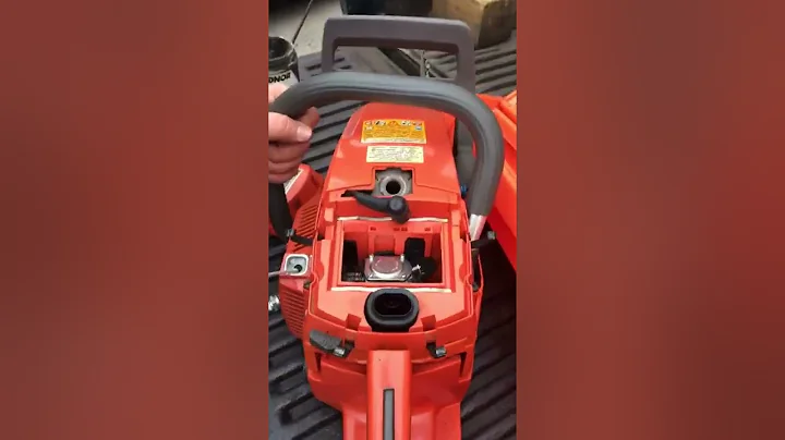 Fix a flooded chainsaw