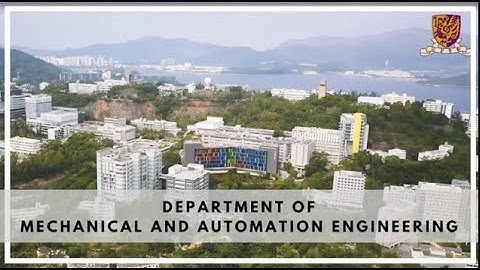 Department of Mechanical and Automation Engineering