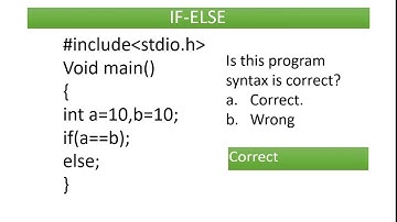 Interview questions in C about If-else.