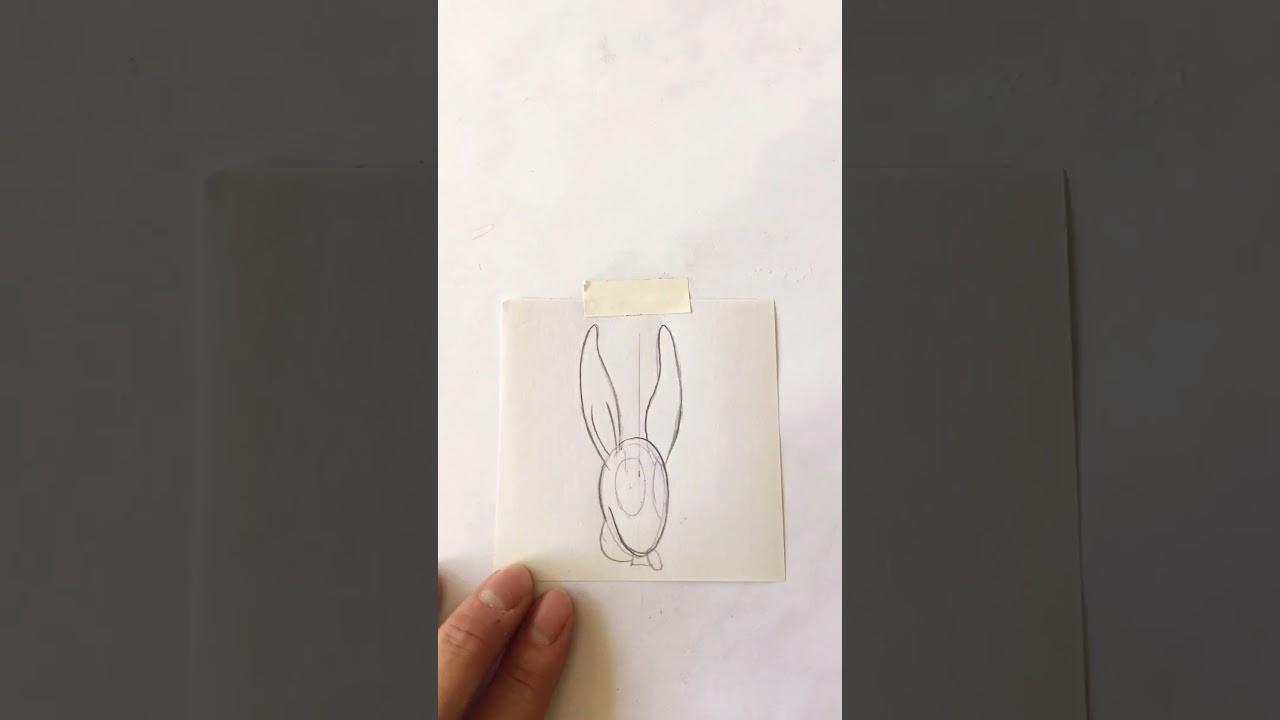 How to draw 1930s Bugs Bunny