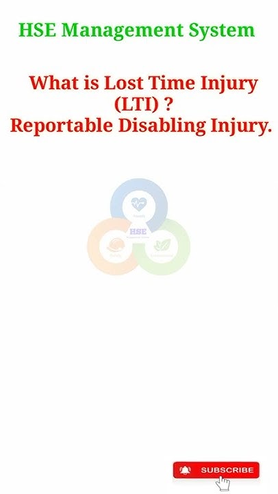 What Is A Lost Time Injury YouTube what-is-a-lost-time-injury-youtube
