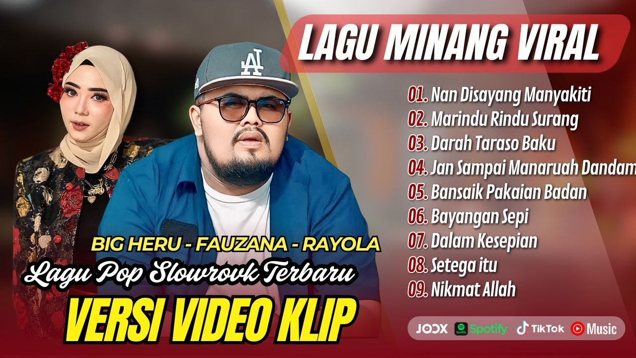 NAN DISAYANG MANYAKITI - Big Heru | MARINDU RINDU SURANG - Fauzana | DARAH TARASO | POP MINANG VIRAL