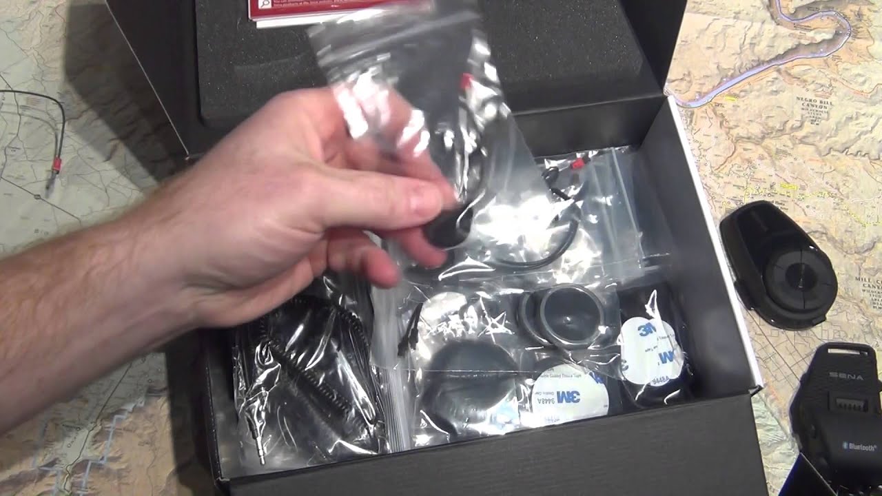 Распаковка SENA Bluetooth 10S Comms