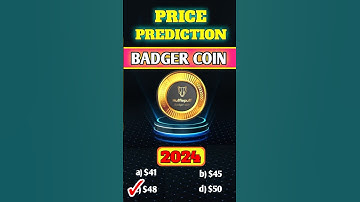 BADGER COIN price prediction 2024 | #shorts | #shortvideo | #ytshorts | #earnmoneyonline | #crypto