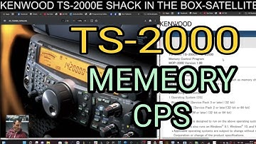 Kenwood TS-2000 Free  Memory Programme MCP2000