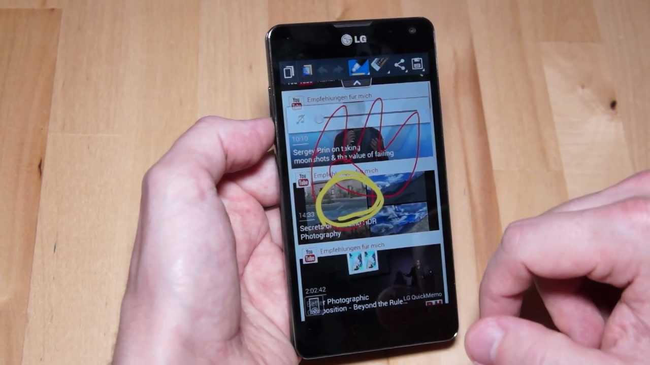LG Optimus G - QSlide Apps und Quick Memo [deutsch] - YouTube