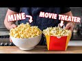 Making movie theater popcorn at home  but better
