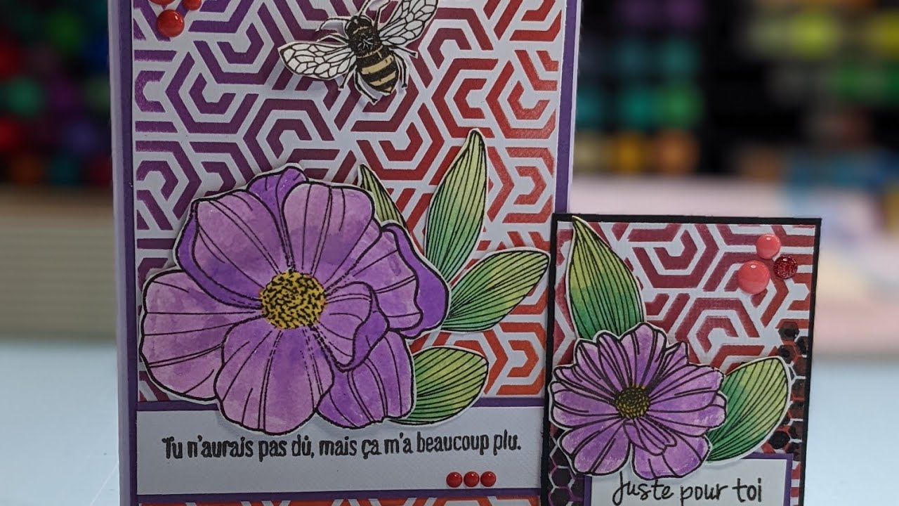 Comment embosser sans classeur de gaufrage, effet garanti... 🤔😉👍 YouTube