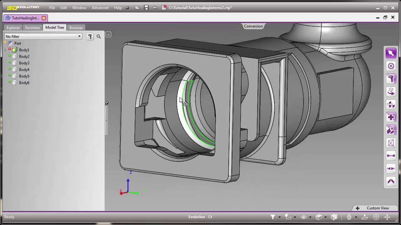 3D Evolution 힐링 중급 2 - YouTube