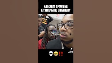 Kai Spawning Streamer University #kaicenat #kaicenatstream #kaicenatfunnymoments #streameruniversity