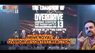 NENE ROYAL OVERDRIVE GUITAR CONTEST NO.13 THE GUITAR BATTLE REACTION