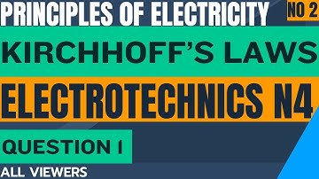 Electrotechnics N4 Kirchhoff