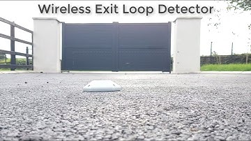 Wireless Gate Exit Loop Detector Kit
