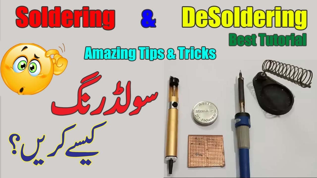 How to do Soldering I Amazing Soldering/Desoldering Tips and Tricks in