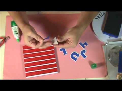 Fourth of July Fireworks Card Tutorial