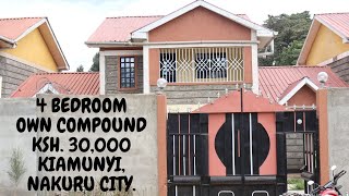 4 BEDROOM OWN COMPOUND HOUSE FOR RENT IN NAKURU CITY