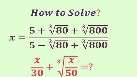 An Amazing Algebra Challenge | Olympiad Question | Can you Solve this? 