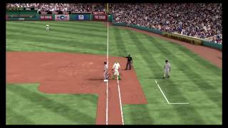 MLB The Show lazy CPU batter tagged out after overrunning first