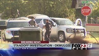 VIDEO: Man in custody after shots fired in Okmulgee
