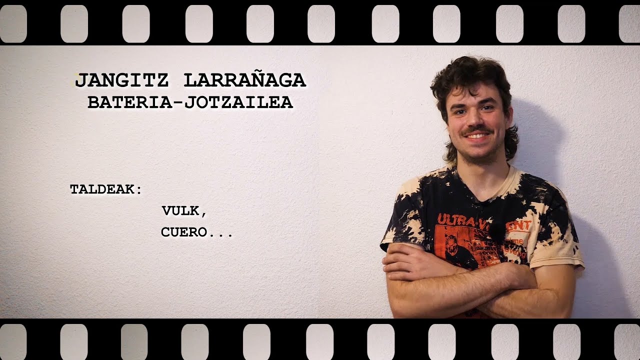 MusikaZuzenean TB - HITZ BITAN: Jangitz Larrañaga (Vulk, Cuero)