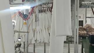 Polyester Needle Punched Felt Filter Bags for Dust Collection