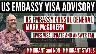 Celebrity 🔴VISA UPDATE: US EMBASSY MANILA GIVES AN UPDATE FOR IMMIGRANT AND NON-IMMIGRANT VISAS FOR JUNE 2022 Wealth