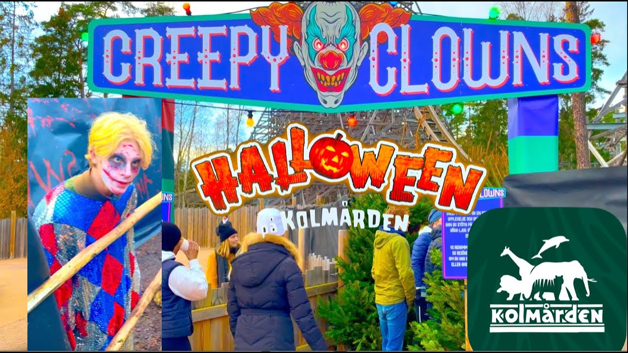 Creepy Clowns på Kolmården HALLOWEEN