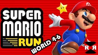 Super Mario Run - World 4-6 Walkthrough Gameplay