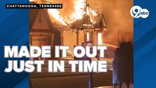 Family recounts waking to Tennessee blaze as flames jumped to nearby homes