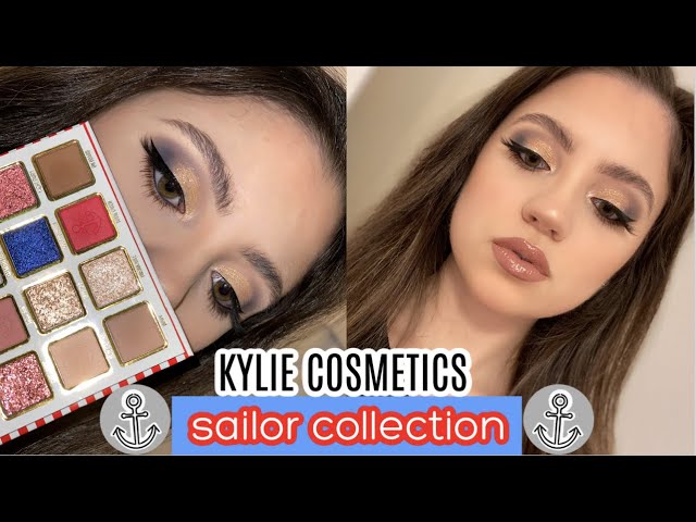 KYLIE COSMETICS SAILOR COLLECTION REVIEW + TUTORIAL - YouTube