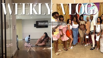 WEEKLY VLOG :UGC CREATOR: BRAND CALL, NEW CLIENTS, MONTHLY RETAINER ,BABY  SHOWER, MODEL CALL