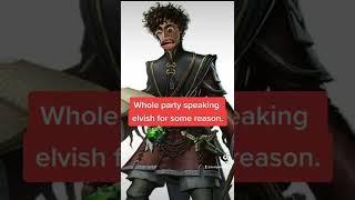 Language - DND Memes