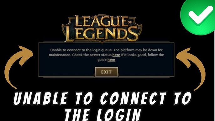 League of Legends Unexpected Login Session Error - What