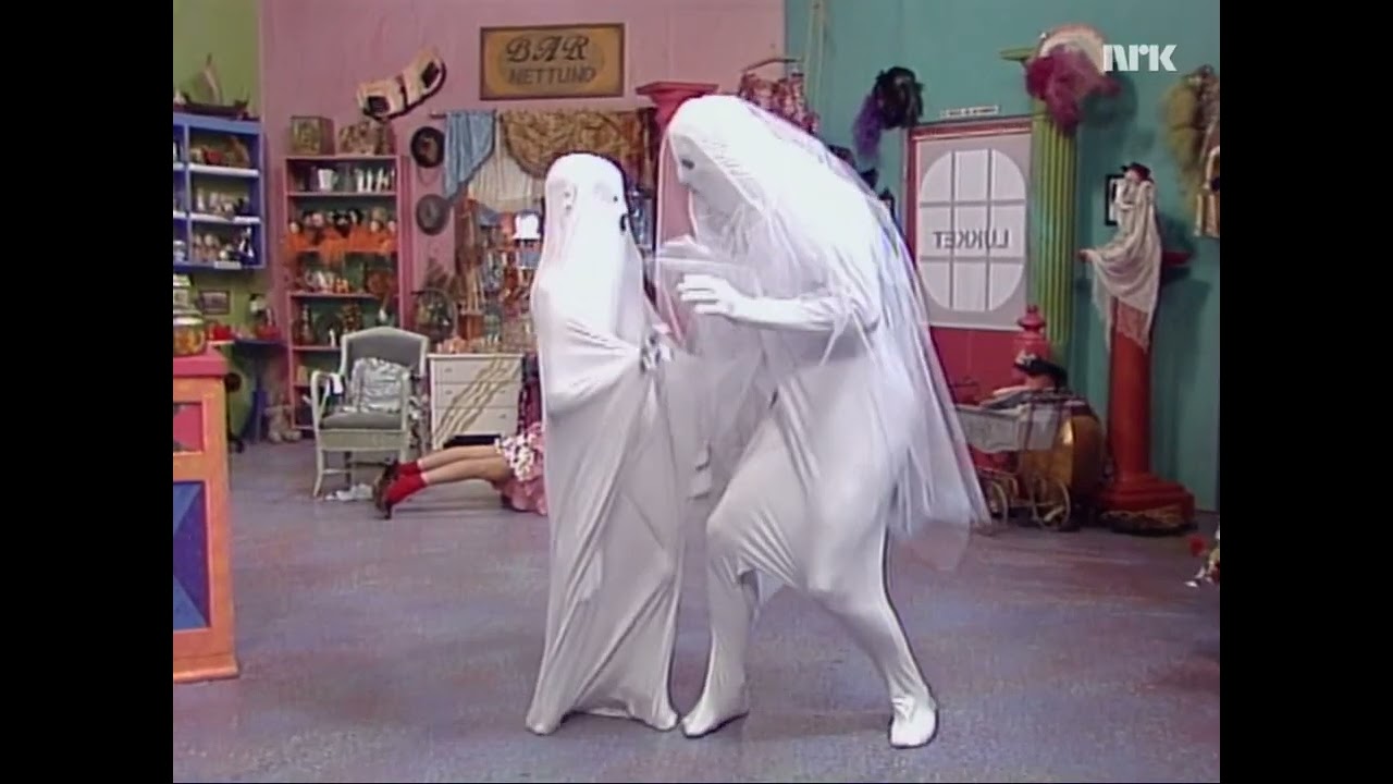 Knutsen På Frifot (Karin Westrheim & Jarl Goli) - To Snille Spøkelser (NRK, 1988)