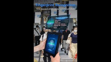 FP08 8 inch Biometric Fingerprint  Tablet