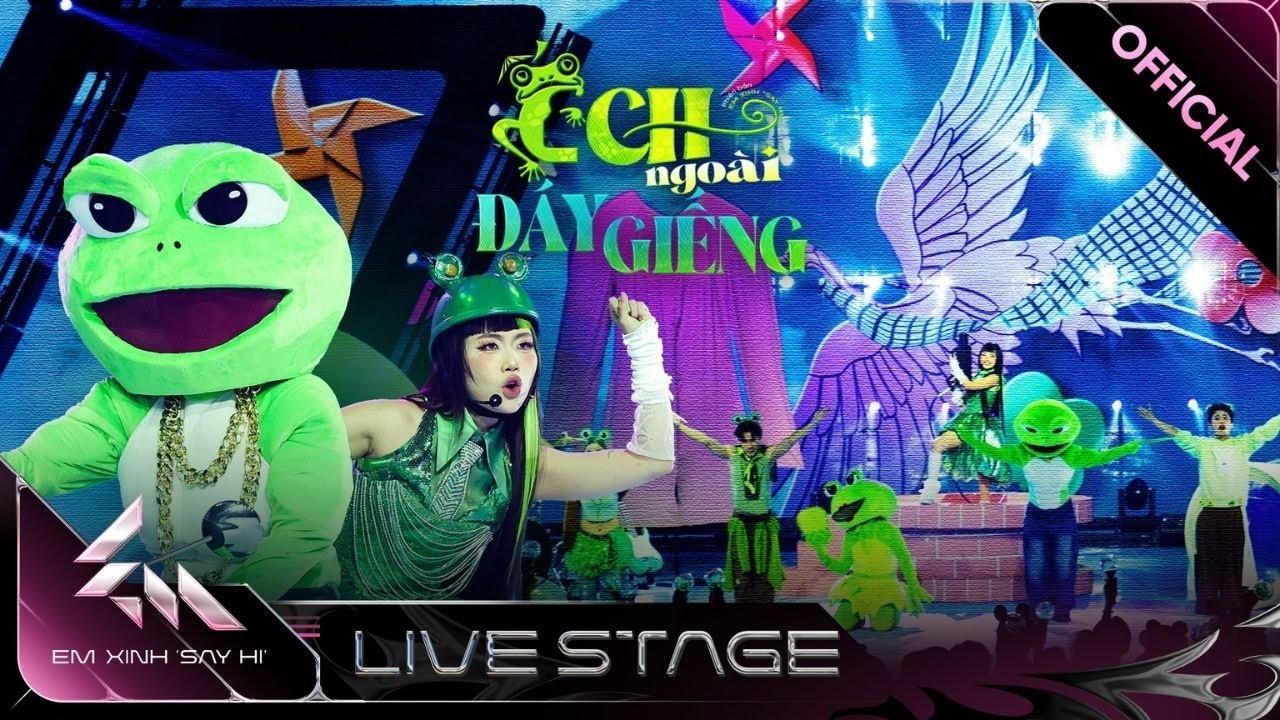 Ếch Ngoài Đáy Giếng - Phương Mỹ Chi khuấy đảo với giai điệu cực sôi động |Em Xinh Say Hi [Livestage]