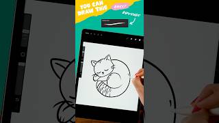 Draw a Sleepy Cat #SpringOnYoutube #artwithflo