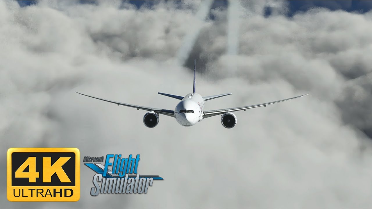 4K | FCO-LYR | Fedex 777-300ER | Microsoft Flight Simulator 2020