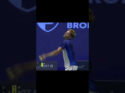 Le point complètement WTF de Mannarino contre Goffin #shorts #tennis