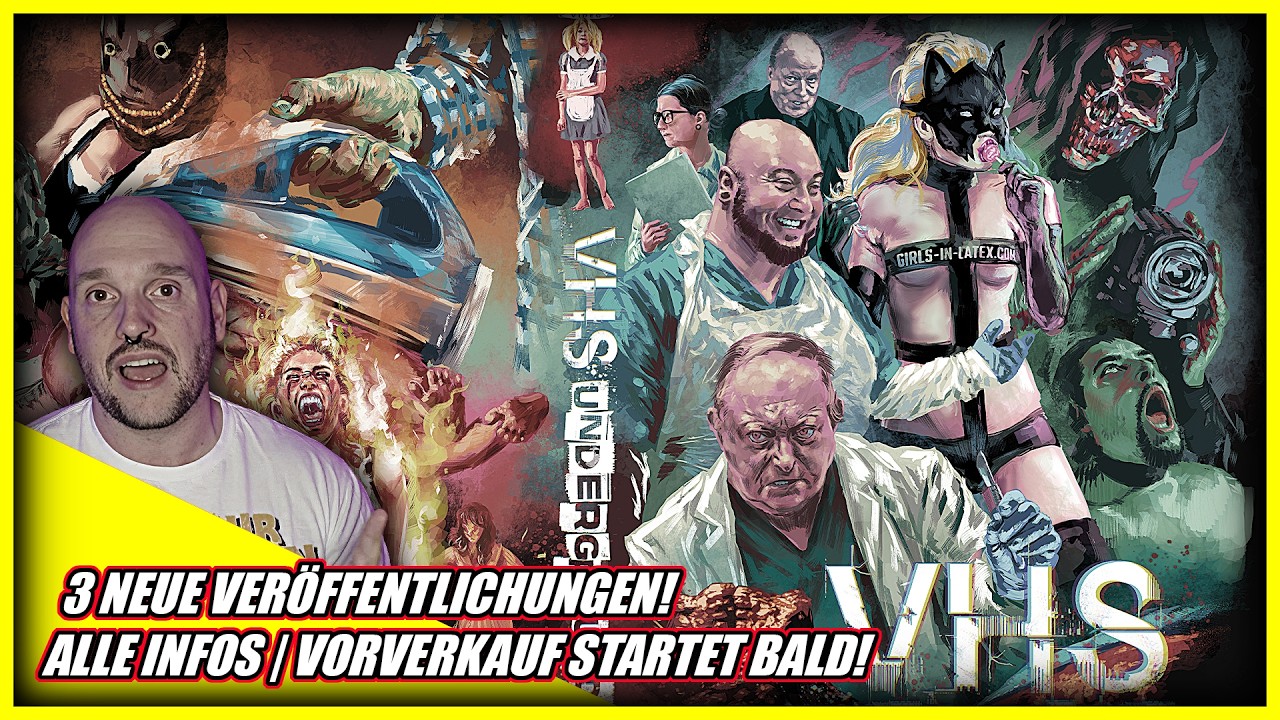 3 NEUE VERÖFFENTLICHUNGEN! Alle Infos zu „VHS Underground“, „Collar“ und „The Sideling Hill“