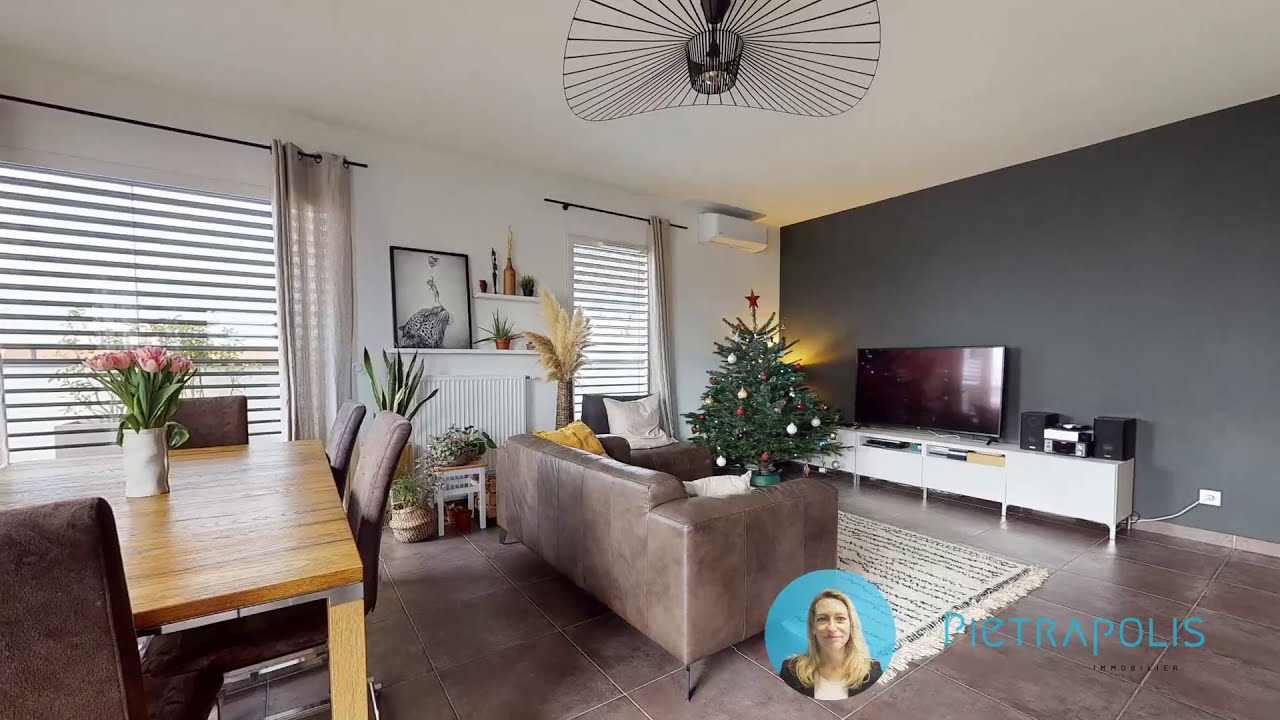 [VISITE VIRTUELLE] Appartement en attique, Villeurbanne limite quartier Montchat