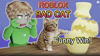 Bad Cat - Funny Win - Roblox Gameplay screenshot 4